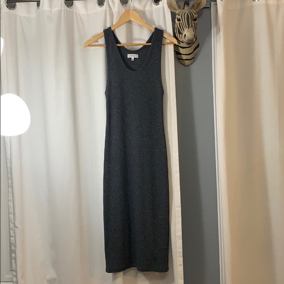 🌚 Community x Aritzia Pepper Grey Bodycon Dress - Picture 2 of 6